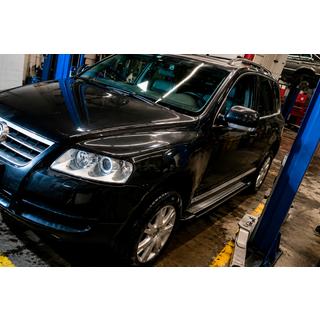 Estribos Laterales Rainbow (2 uds., Aluminio) Volkswagen Touareg 2002–2010 foto 2