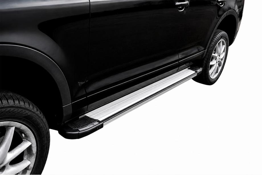 Volkswagen Touareg 2002–2010 Estribos Laterales Rainbow (2 uds., Aluminio) Image