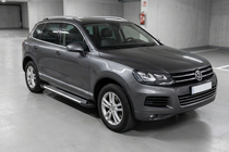 Volkswagen Touareg 2010-2018 Estribos Laterales Line (2 uds., Aluminio) foto 1