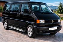 Volkswagen T4 Transporter 1990-2003 Estribos Laterales Line (2 uds., Aluminio) foto 1