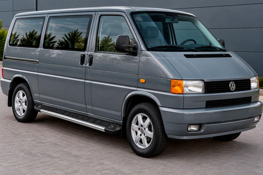 Volkswagen T4 Transporter 1990-2003 Estribos Laterales Duru (2 uds., Aluminio) Image