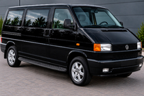 Volkswagen T4 Transporter 1990-2003 Estribos Laterales Bosphorus Black (2 uds., Aluminio) foto 1