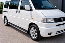Volkswagen T4 Transporter 1990-2003 Estribos Laterales Tayga Grey (2 uds., Aluminio) foto 1