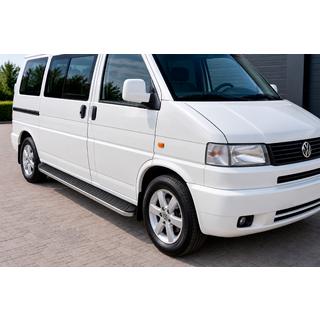 Estribos Laterales Tayga Grey (2 uds., Aluminio) Volkswagen T4 Transporter 1990-2003 foto 1