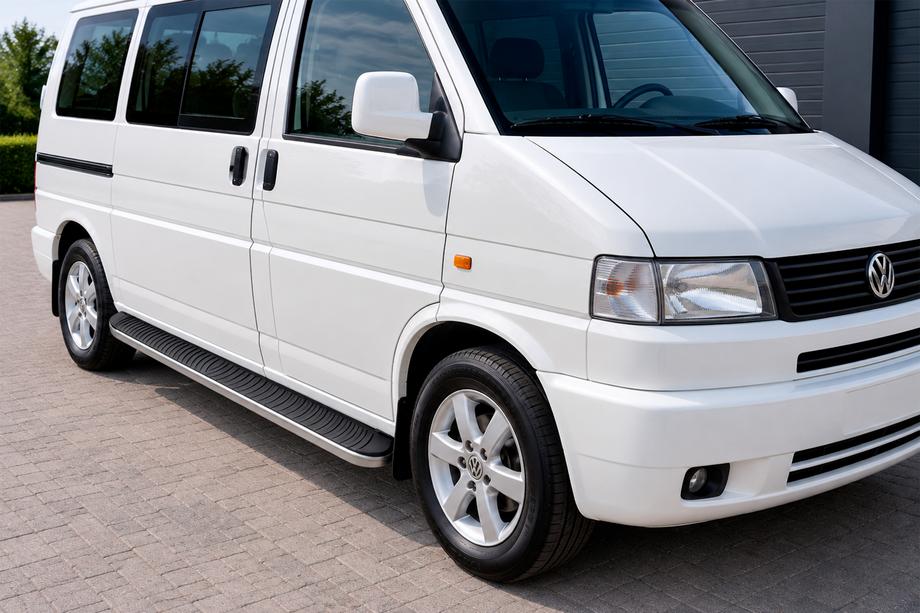 Volkswagen T4 Transporter 1990-2003 Estribos Laterales Tayga Grey (2 uds., Aluminio) Image
