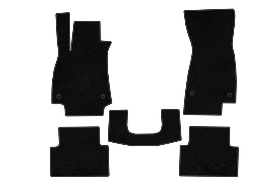Audi A5 2024– Alfombrillas textiles Classic V2 (Sedan, negro) Image