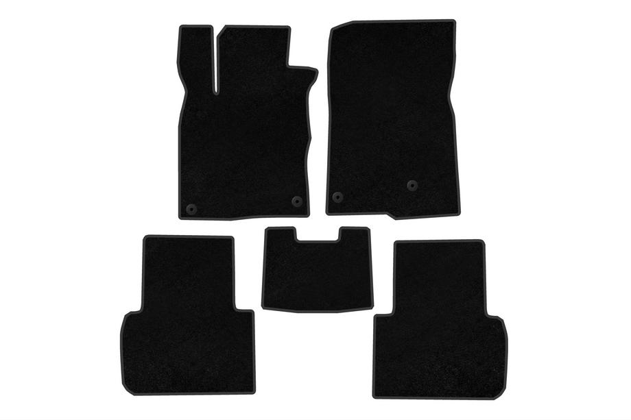 Honda Civic Sedan 2021- Alfombrillas de moqueta Classic (Negro) Image