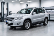 Volkswagen Tiguan 2007-2016 Estribos Laterales Duru (2 uds., Aluminio) foto 1
