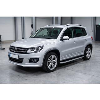Estribos Laterales Tayga Grey (2 uds., Aluminio) Volkswagen Tiguan 2007-2016 foto 1