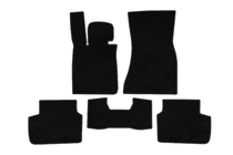 BMW 7 Series G11/G12 2015-2022 Alfombrillas textiles Premium (para G11, negras) foto 1