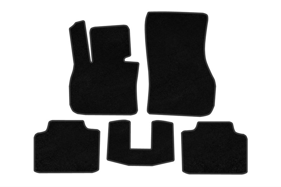 BMW X1/iX1 (U11) 2022- Alfombrillas de Tela Premium (Para X1, Negro) Image