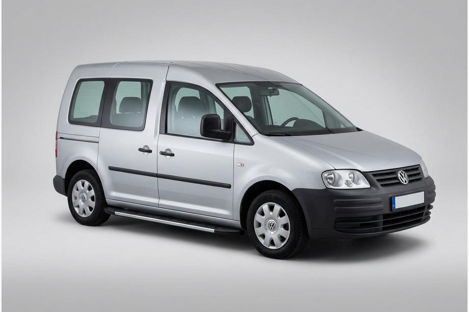 Volkswagen Caddy 2004-2010 Estribos Laterales Duru (2 uds., Aluminio) Image