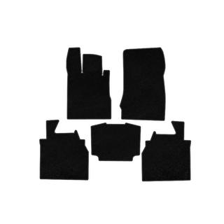 Alfombrillas textiles Deluxe (Long, Negro) foto 1