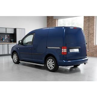 Estribos Laterales Maydos V1 (2 uds., Aluminio y Acero Inoxidable) Volkswagen Caddy 2004-2010 foto 1