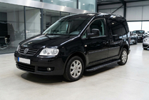 Volkswagen Caddy 2004-2010 Estribos Laterales Bosphorus Black (2 uds., Aluminio) foto 1