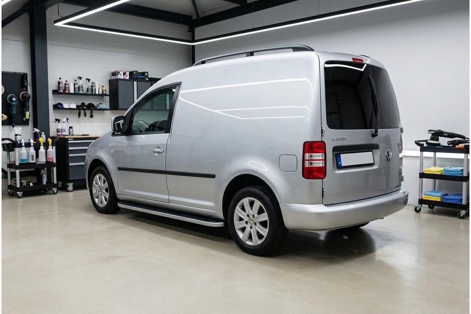 Volkswagen Caddy 2004-2010 Estribos Laterales Tayga Grey (2 uds., Aluminio) Image