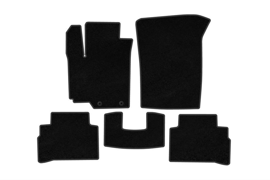 Suzuki Vitara 2015- Alfombrillas de moqueta Deluxe V2 (Negro) Image