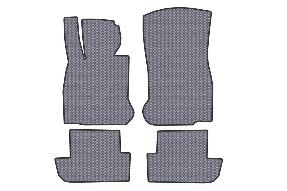 BMW 6 Series F12/F13/F06 2011-2018 Alfombrillas de goma Carsuit (para F12/13, Gris) Foto 1