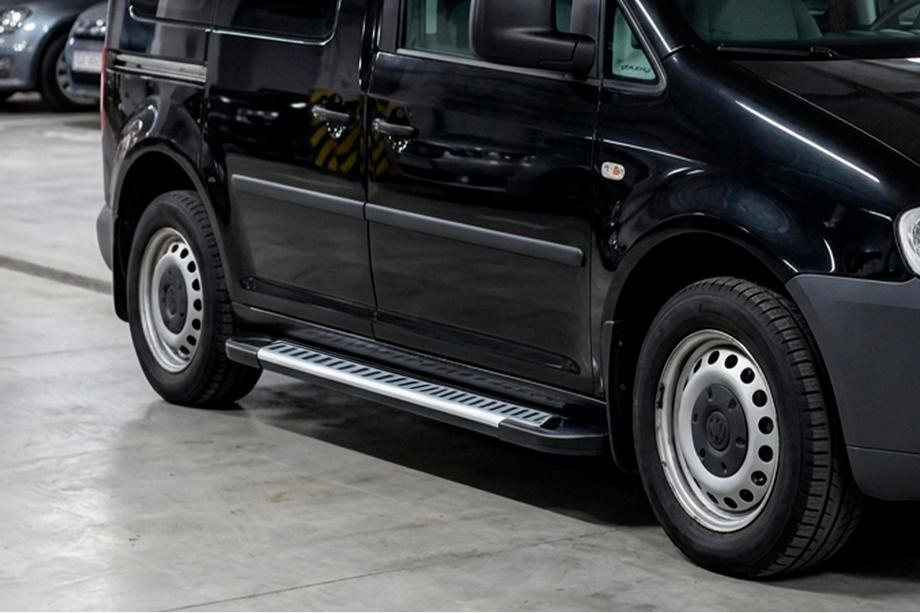 Volkswagen Caddy 2010-2015 Estribos Laterales Line (2 uds., Aluminio) Image