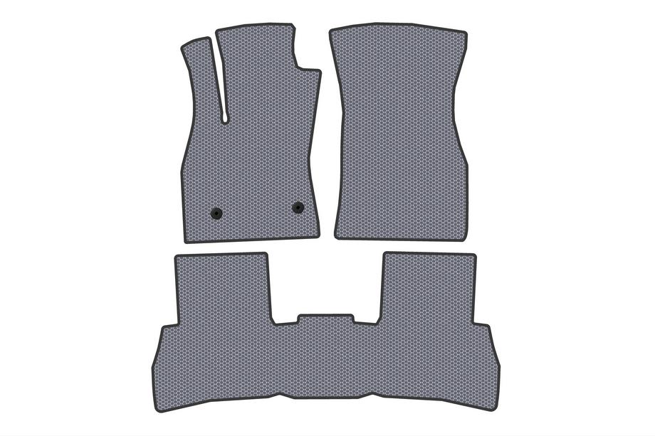 Fiat Doblo II 2010-2022 Alfombrillas de goma Carsuit V2 (2010-2015, Gris) Foto 1