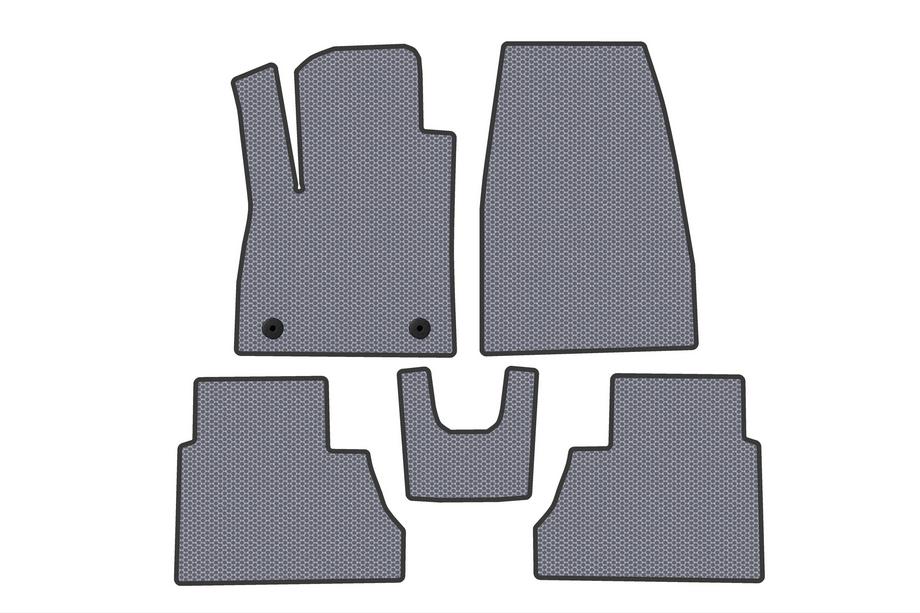 Ford Courier 2023- Alfombrillas de Goma Carsuit (Gris) Image