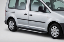 Volkswagen Caddy 2010-2015 Estribos Laterales Duru (2 uds., Aluminio) foto 1