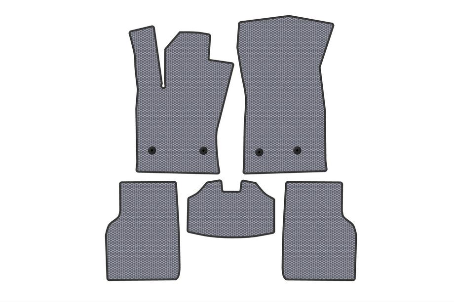 Jeep Compass 2016- Alfombrillas de Goma Carsuit (Gris) Image