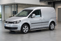 Volkswagen Caddy 2010-2015 Estribos Laterales Maydos V1 (2 uds., Aluminio y Acero Inoxidable) Batalla Maxi foto 1