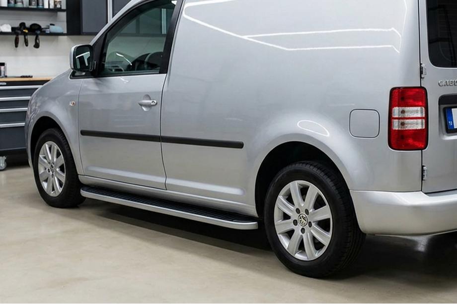 Volkswagen Caddy 2010-2015 Estribos Laterales Tayga (2 uds., Aluminio) Image
