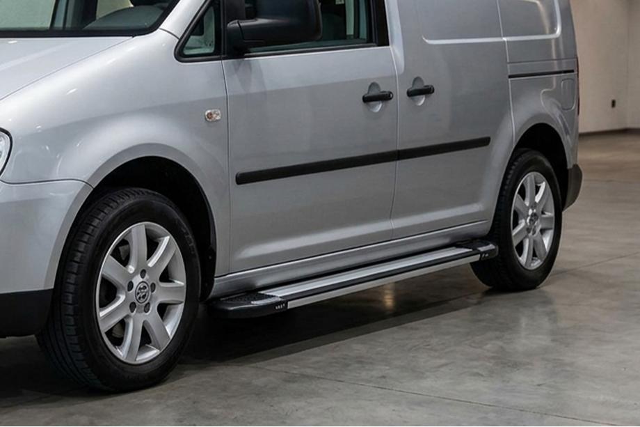 Volkswagen Caddy 2010-2015 Estribos Laterales Rainbow (2 uds., Aluminio) Image