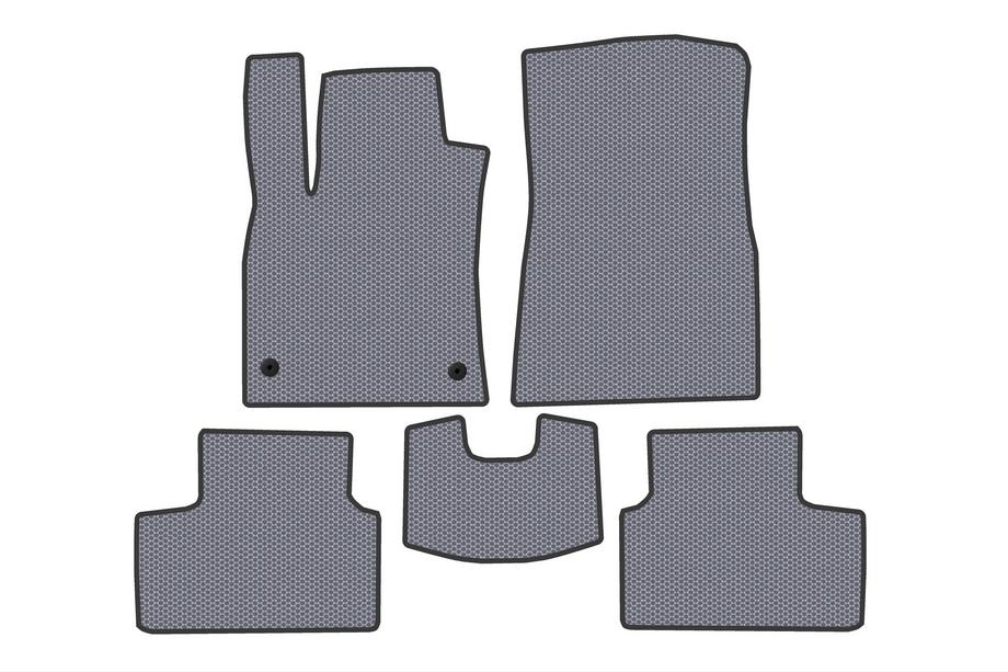 Renault Clio V 2019- Alfombrillas de Goma Carsuit (Gris) Image