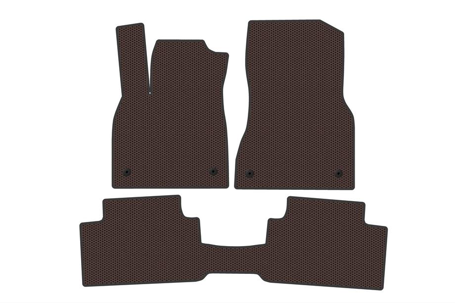 Audi Q6 2022- Alfombrillas de Goma Carsuit (Marrón) Image