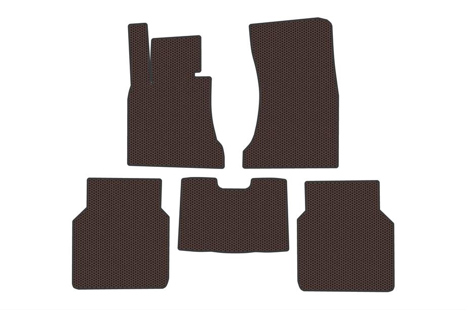 BMW 7 Series E65/66 2001-2008 Alfombrillas de goma Carsuit (para E66, marrón) Foto 1