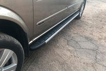 Mercedes Vito/V-class W447 2014- Estribos Laterales Duru (2 uds., Aluminio) foto 13