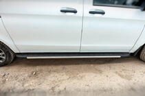 Mercedes Vito/V-class W447 2014- Estribos Laterales Duru (2 uds., Aluminio) foto 6