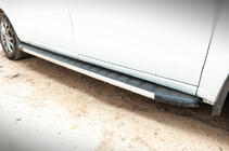 Mercedes Vito/V-class W447 2014- Estribos Laterales Duru (2 uds., Aluminio) foto 5