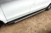 Mercedes Vito/V-class W447 2014- Estribos Laterales Duru (2 uds., Aluminio) foto 2
