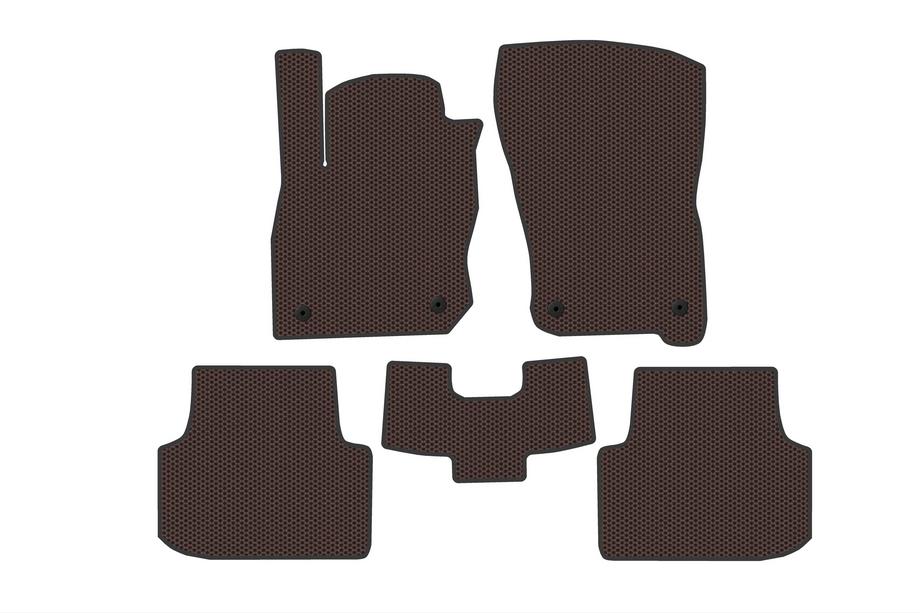 Seat Leon 2020- Alfombrillas de Goma Carsuit (Marrón) Image
