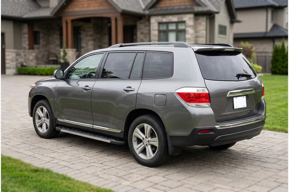 Toyota Highlander 2008-2013 Estribos Laterales RedLine V1 (2 uds., Aluminio) Image