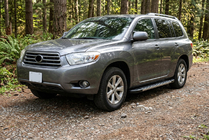 Toyota Highlander 2008-2013 Estribos Laterales Duru (2 uds., Aluminio) foto 1