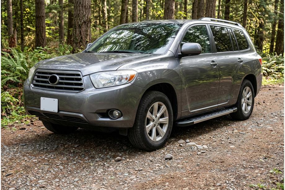 Toyota Highlander 2008-2013 Estribos Laterales Duru (2 uds., Aluminio) Image