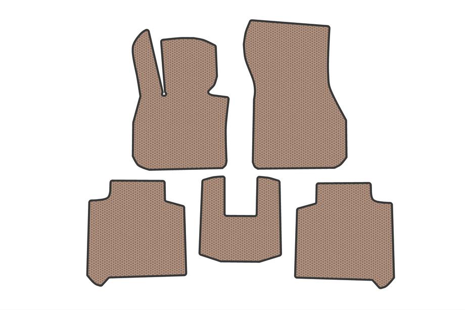 BMW 2 Series Active Tourer F45/F46 2014-2021 Alfombrillas de Goma Carsuit (2 Filas, para F46, Beige) Foto 1