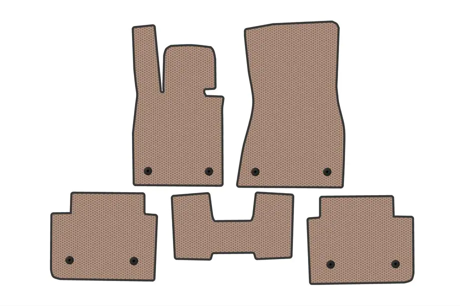 BMW 5/i5 Series G60/G60E/G61 2023- Alfombrillas de goma Carsuit (para i5 G60E, beige) Foto 1