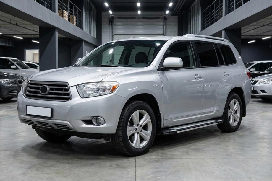 Toyota Highlander 2008-2013 Estribos Laterales Rainbow (2 uds., Aluminio) Image