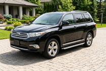 Toyota Highlander 2008-2013 Estribos Laterales Fullmond (2 uds., Aluminio) foto 1