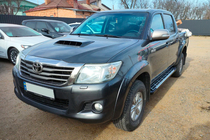 Toyota Hilux 2006-2015 Estribos Laterales Sunrise (2 uds., Aluminio) foto 3