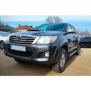 Estribos Laterales Sunrise (2 uds., Aluminio) Toyota Hilux 2006-2015 foto 1