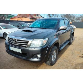 Estribos Laterales Sunrise (2 uds., Aluminio) Toyota Hilux 2006-2015 foto 3