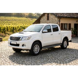 Estribos Laterales Bosphorus Black (2 uds., Aluminio) Toyota Hilux 2006-2015 foto 1