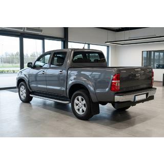 Estribos Laterales Tayga Grey (2 uds., Aluminio) Toyota Hilux 2006-2015 foto 1